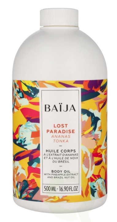 Baija Paris Baija Moana Body Oil Tiara Flower 500 ml i gruppen HELSE OG SKJØNNHET / Hudpleie / Kroppspleie / Kroppsolje hos TP E-commerce Nordic AB (D21116)