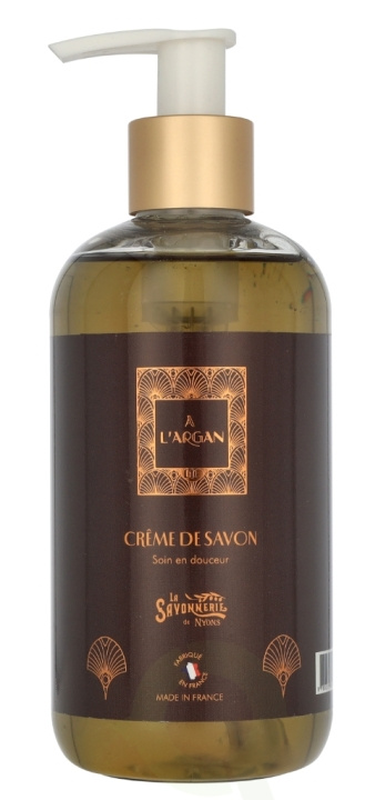 La Savonnerie De Nyons BIO Cream Soap 300 ml Argan Oil i gruppen HELSE OG SKJØNNHET / Hudpleie / Kroppspleie / Bad- og dusjkrem hos TP E-commerce Nordic AB (D21166)