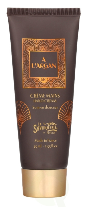 La Savonnerie De Nyons BIO Hand Cream 75 ml Argan Oil i gruppen HELSE OG SKJØNNHET / Manikyr/pedikyr / Håndkrem hos TP E-commerce Nordic AB (D21167)