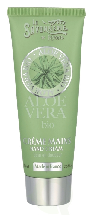 La Savonnerie De Nyons BIO Hand Cream 75 ml Aloe Vera i gruppen HELSE OG SKJØNNHET / Manikyr/pedikyr / Håndkrem hos TP E-commerce Nordic AB (D21168)