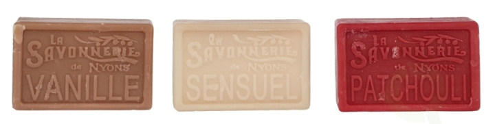 La Savonnerie De Nyons Soap Bar Set 300 g 3x100gr Salmon i gruppen HELSE OG SKJØNNHET / Hudpleie / Kroppspleie / Duftsåpe hos TP E-commerce Nordic AB (D21177)