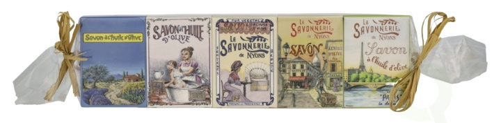 La Savonnerie De Nyons Soap Bar Set 5 Pcs - Paris 1.25 g 5x25gr i gruppen HELSE OG SKJØNNHET / Hudpleie / Kroppspleie / Duftsåpe hos TP E-commerce Nordic AB (D21178)