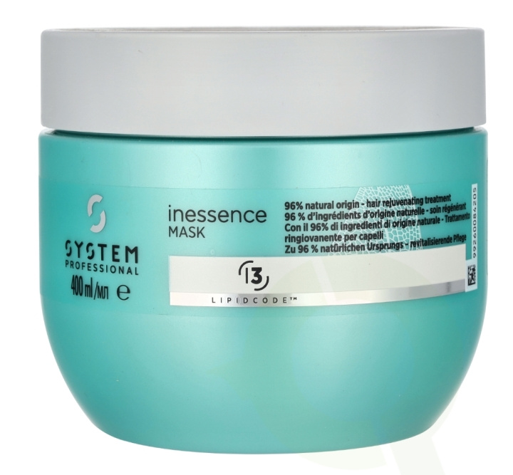 Wella System P. - Lipid Code - Inessence Mask I3 400 ml i gruppen HELSE OG SKJØNNHET / Hår & styling / Hårpleie / Hårmaske hos TP E-commerce Nordic AB (D21187)