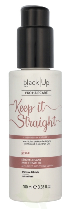 Black Up Keep It Straight Anti Frizz Smoothing Serum 100 ml i gruppen HELSE OG SKJØNNHET / Hår & styling / Hårpleie / Hårserum hos TP E-commerce Nordic AB (D21192)