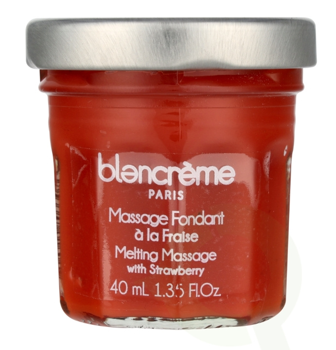 Blancreme Melting Massage 40 ml With Strawberry i gruppen HELSE OG SKJØNNHET / Hudpleie / Kroppspleie / Body lotion hos TP E-commerce Nordic AB (D21196)