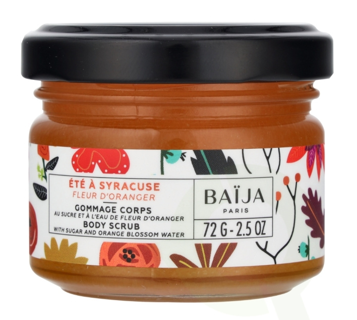 Baija Paris Baija Ete A Syracuse Body Scrub Orange Blossom 72 g i gruppen HELSE OG SKJØNNHET / Hudpleie / Ansikt / Skrubb/peeling hos TP E-commerce Nordic AB (D21204)