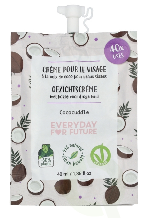 Everyday For Future Face Cream 40 ml 40 Uses - Cococuddle i gruppen HELSE OG SKJØNNHET / Hudpleie / Ansikt / Dagkrem hos TP E-commerce Nordic AB (D21214)