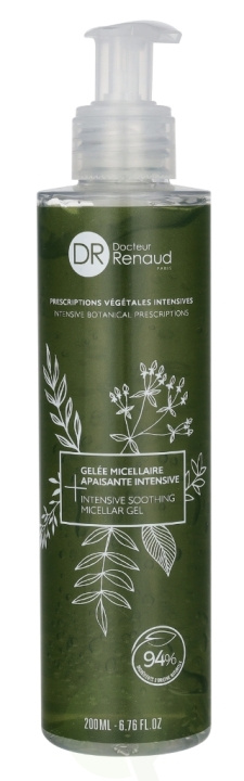 Dr. Renaud Intensive Soothing Micellar Gel 200 ml i gruppen HELSE OG SKJØNNHET / Makeup / Sminkefjerner hos TP E-commerce Nordic AB (D21250)