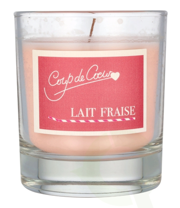 Coup De Coeur Lait Fraise Scented Candle 200 g i gruppen HELSE OG SKJØNNHET / Duft og parfyme / Andre dufter / Duftlys hos TP E-commerce Nordic AB (D21252)