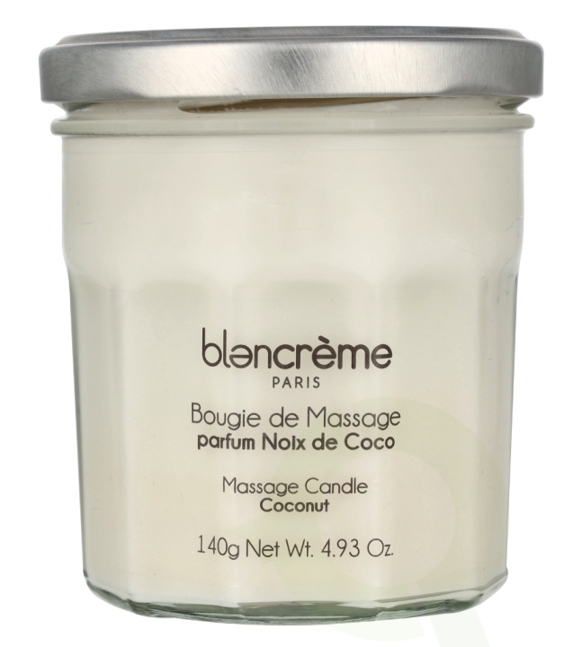 Blancreme Scented Massage Candle 140 g Coconut i gruppen HELSE OG SKJØNNHET / Duft og parfyme / Andre dufter / Duftlys hos TP E-commerce Nordic AB (D21262)
