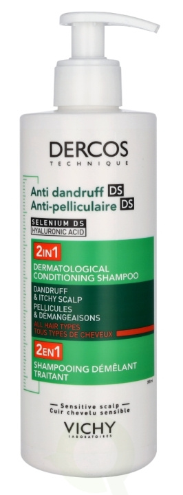 Vichy Dercos Anti-Dandruff 2 In 1 Shampoo 390 ml i gruppen HELSE OG SKJØNNHET / Hår & styling / Hårpleie / Sjampo hos TP E-commerce Nordic AB (D21309)
