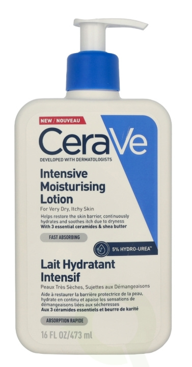 Cerave Intensive Moisturising Lotion 473 ml i gruppen HELSE OG SKJØNNHET / Hudpleie / Kroppspleie / Body lotion hos TP E-commerce Nordic AB (D21310)