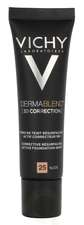 Vichy Dermablend 3D Correction SPF25 30 ml #25 Nude i gruppen HELSE OG SKJØNNHET / Hudpleie / Soling / Solkrem hos TP E-commerce Nordic AB (D21312)