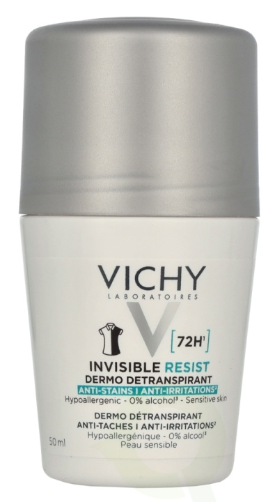 Vichy Invisible Resist 72H Deo Roll-On 50 ml i gruppen HELSE OG SKJØNNHET / Duft og parfyme / Deodorant / Deo for henne hos TP E-commerce Nordic AB (D21317)