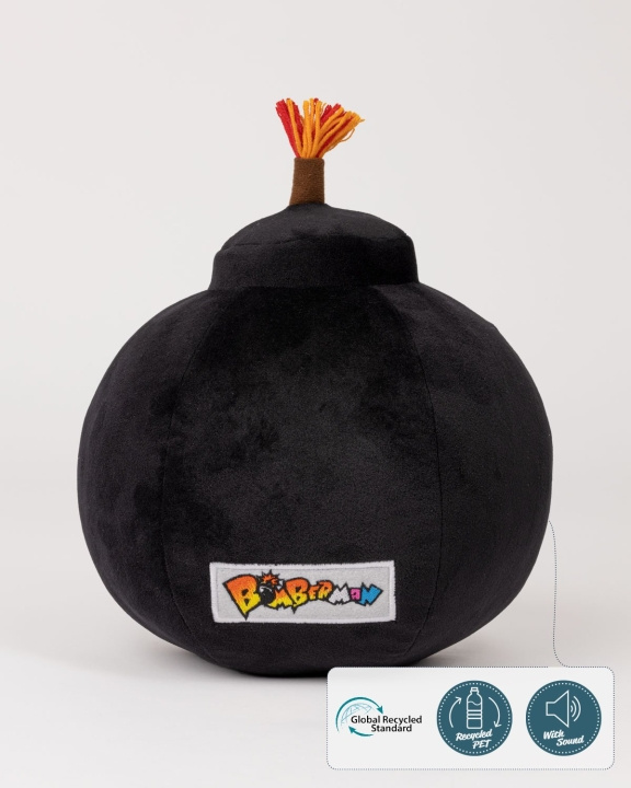 Itemlab Bomberman plysjbombe i gruppen LEKER, BARN OG BABY / Babyleker (0-3 år) / Kosedyr hos TP E-commerce Nordic AB (D21393)