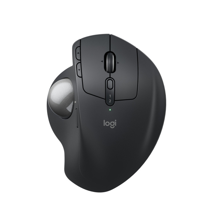 Logitech MX Ergo S avansert trådløs styrekule svart i gruppen Datautstyr / Mus & Tastatur / Mus hos TP E-commerce Nordic AB (D21413)