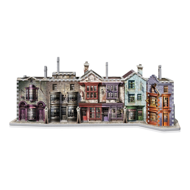 Wrebbit 3D puslespill - Harry Potter - Diagon Alley (40970003) i gruppen SPORT, FRITID & HOBBY / Hobby / Puslespill hos TP E-commerce Nordic AB (D21437)
