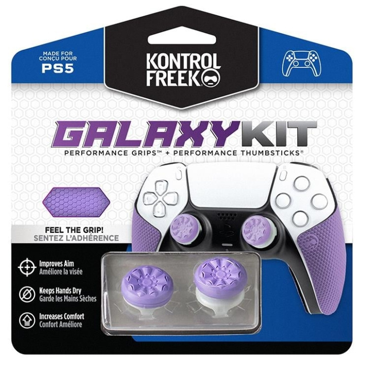KontrolFreek Performance Kit Galaxy - PS5 i gruppen Elektronikk / TV-spill & tilbehør / Sony PlayStation 5 hos TP E-commerce Nordic AB (D21439)