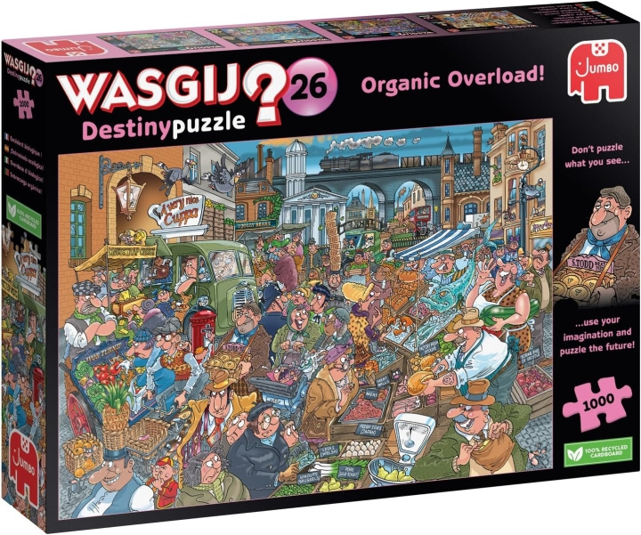 Wasgij Skjebne 26: Organisk overbelastning! i gruppen SPORT, FRITID & HOBBY / Hobby / Puslespill hos TP E-commerce Nordic AB (D21442)