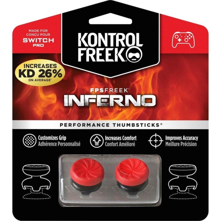 KontrolFreek FPS Freek Inferno - Nintendo Pro (4-pinners) i gruppen Elektronikk / TV-spill & tilbehør / Nintendo Switch hos TP E-commerce Nordic AB (D21501)