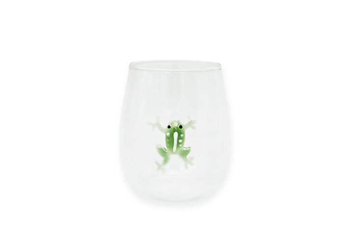 Winkee Drikkeglass - Handmade Glasses Frog i gruppen HJEM, HUS OG HAGE / Kjøkkenutstyr / Annet kjøkkenutstyr hos TP E-commerce Nordic AB (D21533)