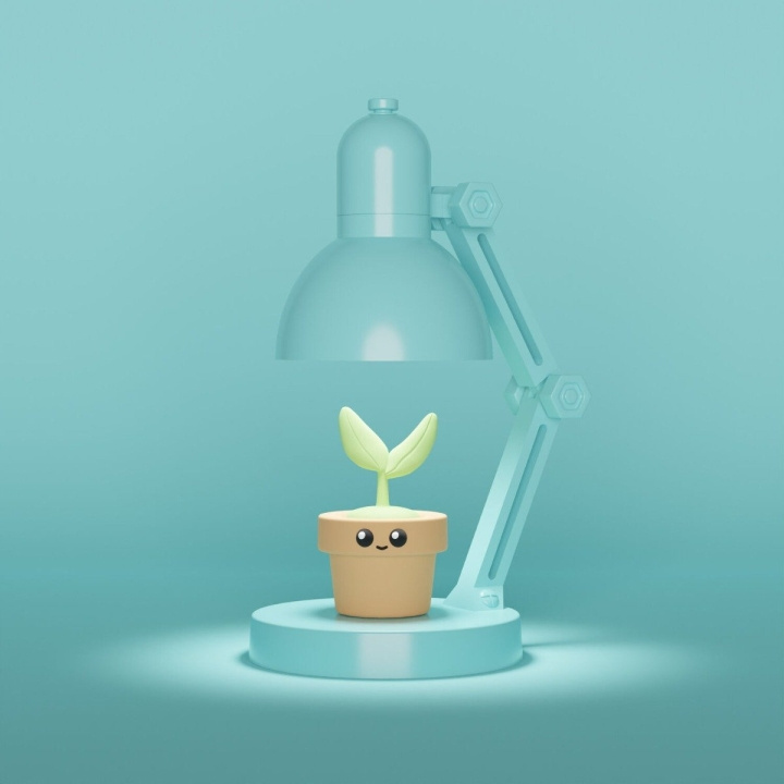 Winkee Mini plantelampe i gruppen SPORT, FRITID & HOBBY / Morsomme produkter / Smarte produkter hos TP E-commerce Nordic AB (D21535)
