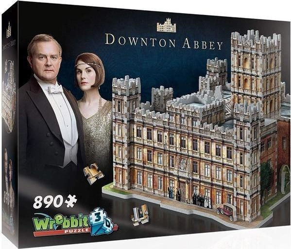 Wrebbit 3D-puslespill - Downton Abbey, 890 brikker (40970032) i gruppen SPORT, FRITID & HOBBY / Hobby / Puslespill hos TP E-commerce Nordic AB (D21541)