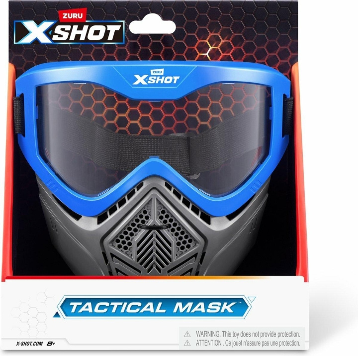 X-Shot Excel serie 1 - Blå beskyttelsesmaske (36776) i gruppen LEKER, BARN OG BABY / Leker / Actionspill hos TP E-commerce Nordic AB (D21549)