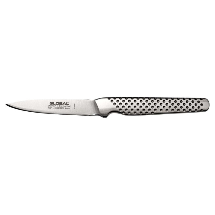 GLOBAL Skrellkniv spydspiss 8 cm (GSF-15) i gruppen HJEM, HUS OG HAGE / Kjøkkenutstyr / Kjøkkenkniver og knivslipere hos TP E-commerce Nordic AB (D21568)