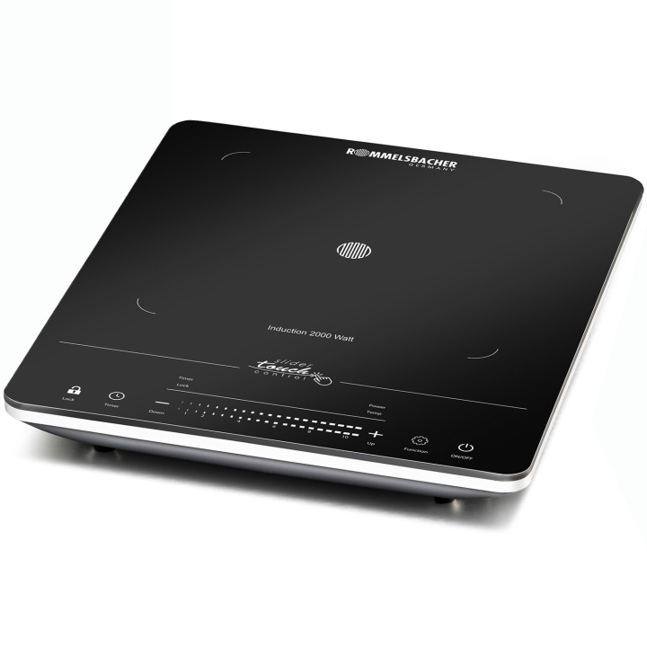 Rommelsbacher Kokplatta enkel Induktion CT 2020/IN LED 2000W i gruppen HJEM, HUS OG HAGE / Husholdningsapparater / Benkkomfyrer og kokeplater hos TP E-commerce Nordic AB (D21586)