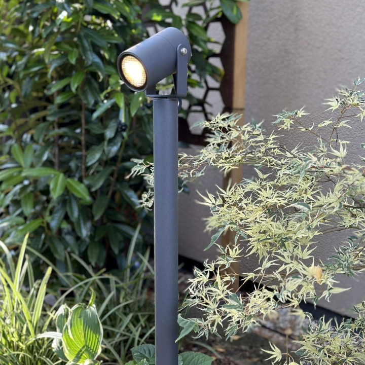 LightsOn Luna 65 Pollare/Trädgårdsspot 350 lm 5W 35° Grå i gruppen HJEM, HUS OG HAGE / El og belysning / Utendørsbelysning hos TP E-commerce Nordic AB (D21642)