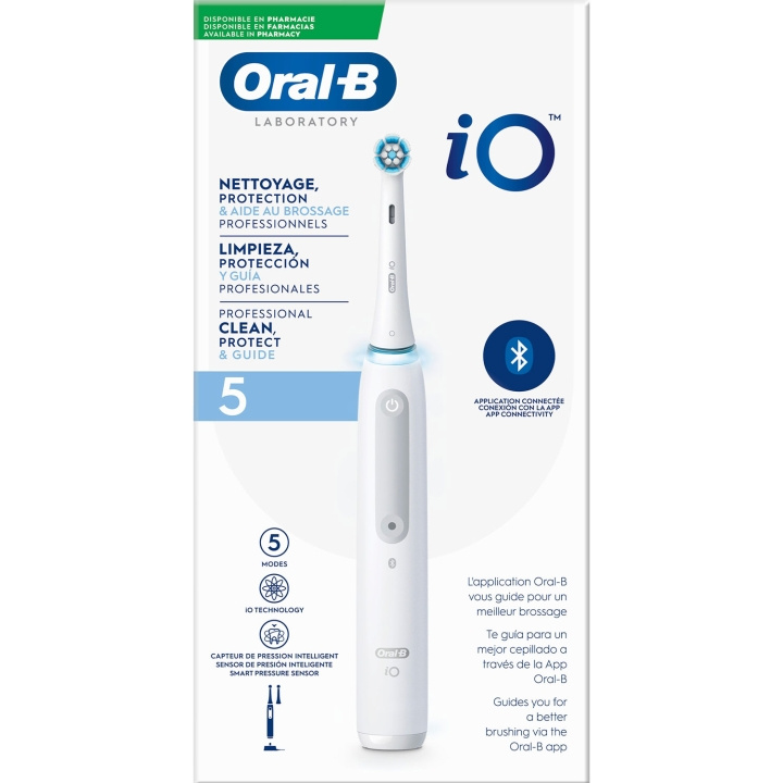 Oral B Eltandborste iO Laboratory 5 i gruppen HELSE OG SKJØNNHET / Munnpleie / Elektriske tannbørster hos TP E-commerce Nordic AB (D21657)