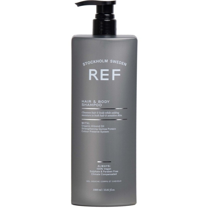 Ref Hair & Body Shampoo 1000ml i gruppen HELSE OG SKJØNNHET / Hår & styling / Hårpleie / Sjampo hos TP E-commerce Nordic AB (D21678)