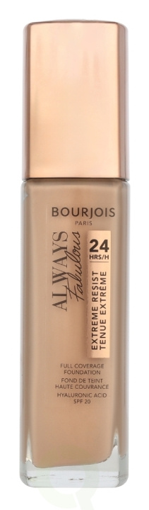 Bourjois Always Fabulous 24H Foundation SPF20 30 ml #105 Natural Ivory i gruppen HELSE OG SKJØNNHET / Makeup / Makeup ansikt / Foundation hos TP E-commerce Nordic AB (D21687)