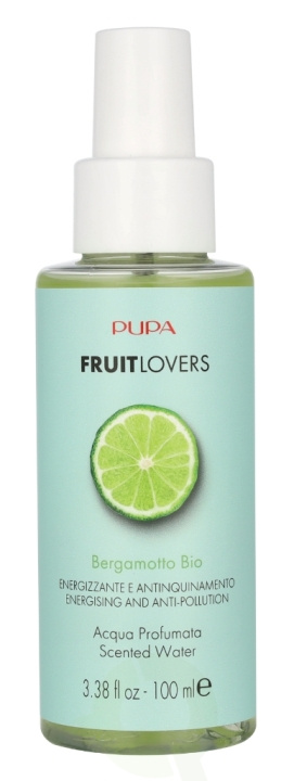 Pupa Milano Pupa Fruit Lovers Scented Water Spray 100 ml Bergamotto i gruppen HELSE OG SKJØNNHET / Hudpleie / Ansikt / Ansiktsolje hos TP E-commerce Nordic AB (D21697)