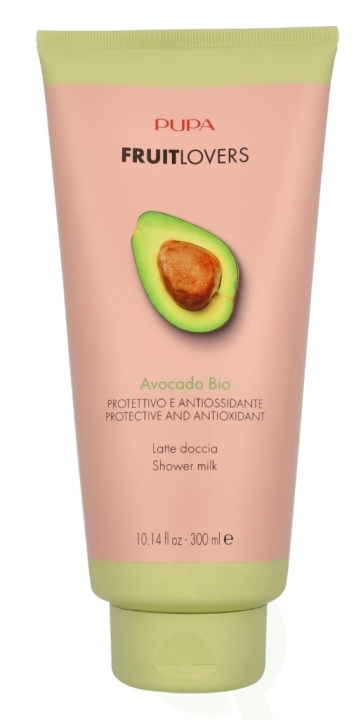 Pupa Milano Pupa Fruit Lovers Shower Milk 300 ml Avocado Bio i gruppen HELSE OG SKJØNNHET / Hudpleie / Ansikt / Dagkrem hos TP E-commerce Nordic AB (D21698)