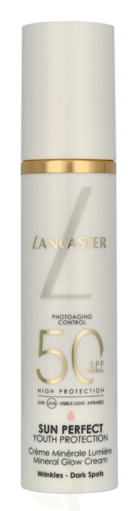 Lancaster Sun Perfect Mineral Glow Cream SPF50 50 ml i gruppen HELSE OG SKJØNNHET / Hudpleie / Soling / Solkrem hos TP E-commerce Nordic AB (D21735)