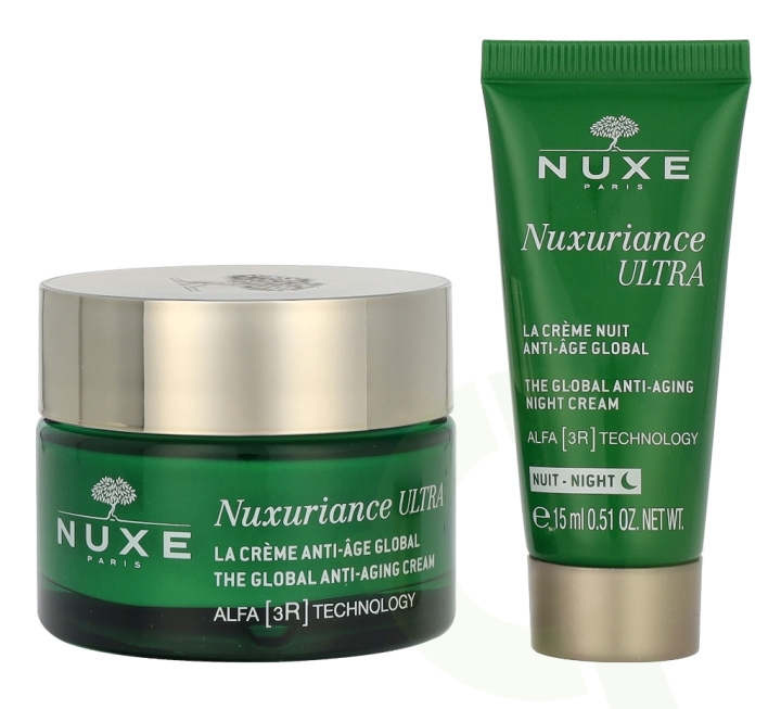 Nuxe Nuxuriance Ultra Set 65 ml Anti-Aging Cream 50ml/Anti-Aging Night Cream 15ml i gruppen HELSE OG SKJØNNHET / Hudpleie / Ansikt / Dagkrem hos TP E-commerce Nordic AB (D21747)