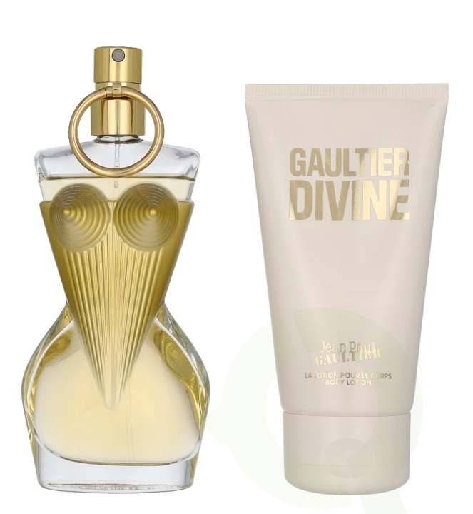 Jean Paul Gaultier Divine Giftset 125 ml Edp Spray 50ml/Body Lotion 75ml i gruppen HELSE OG SKJØNNHET / Duft og parfyme / Parfyme / Parfyme for henne hos TP E-commerce Nordic AB (D21749)