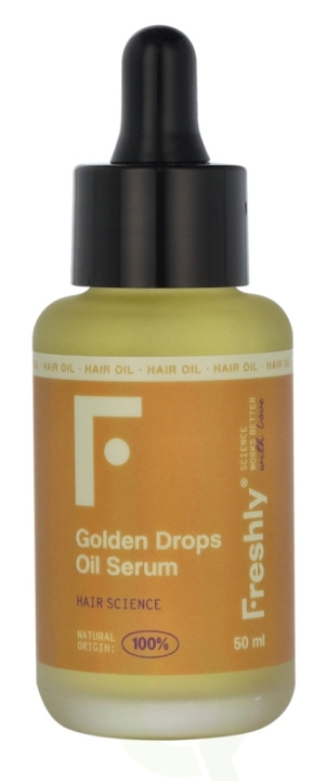 Freshly Cosmetics Golden Drops Oil Serum 50 ml i gruppen HELSE OG SKJØNNHET / Hudpleie / Ansikt / Hudserum hos TP E-commerce Nordic AB (D21767)