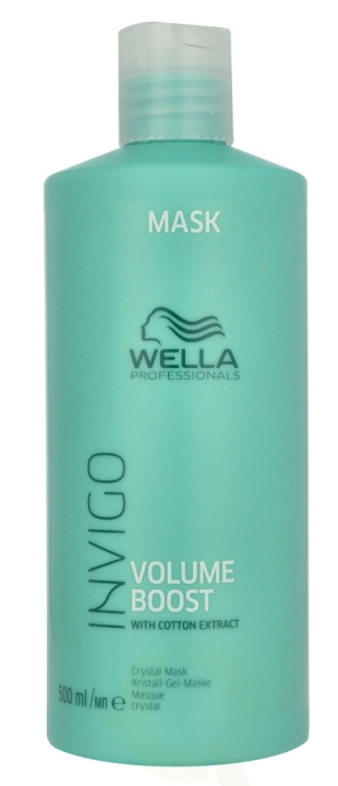 Wella Invigo Volume Crystal Mask 500 ml i gruppen HELSE OG SKJØNNHET / Hår & styling / Hårpleie / Hårmaske hos TP E-commerce Nordic AB (D21771)