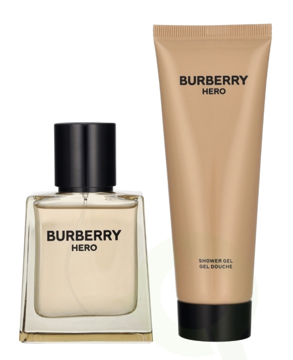 Burberry Hero Giftset 125 ml Edt Spray 50ml/Hair & Body Wash 75ml i gruppen HELSE OG SKJØNNHET / Duft og parfyme / Parfyme / Parfyme for han hos TP E-commerce Nordic AB (D21776)