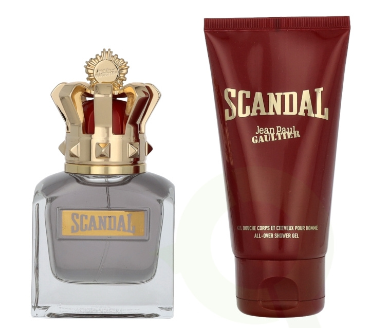 Jean Paul Gaultier J.P Gaultier Scandal Pour Homme Giftset 125 ml Edt Spray 50 ml/Shower Gel 75 ml i gruppen HELSE OG SKJØNNHET / Duft og parfyme / Parfyme / Parfyme for han hos TP E-commerce Nordic AB (D21796)