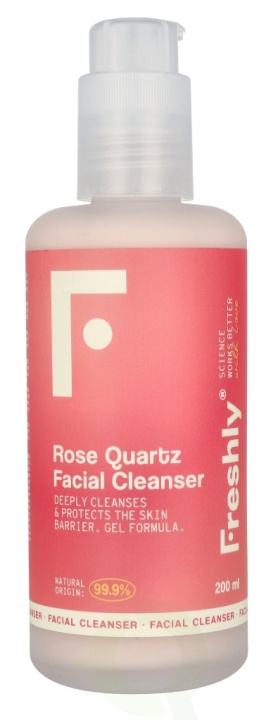 Freshly Cosmetics Rose Quartz Facial Cleanser 200 ml i gruppen HELSE OG SKJØNNHET / Hudpleie / Ansikt / Rengjøring hos TP E-commerce Nordic AB (D21814)