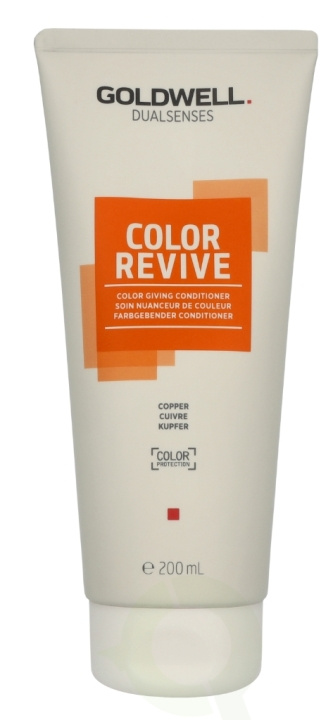 Goldwell Dualsenses Color Revive Color Giving Conditioner 200 ml Copper i gruppen HELSE OG SKJØNNHET / Hår & styling / Hårpleie / Balsam hos TP E-commerce Nordic AB (D21845)