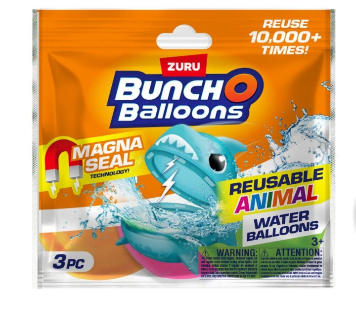 Bunch O \'Balloons Vannballonger med dyr 3 stk (56713UQ1) i gruppen LEKER, BARN OG BABY / Uteleker / Badeleker hos TP E-commerce Nordic AB (D21853)