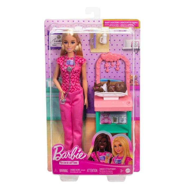 Barbie Karrierelege for babyer - (960-2514) i gruppen LEKER, BARN OG BABY / Leker / Dukker & tilbehør hos TP E-commerce Nordic AB (D21864)