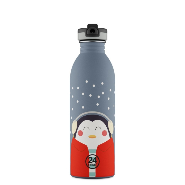 24Bottles Urban - Happy Penguin - 500 ml i gruppen SPORT, FRITID & HOBBY / Friluftsliv / Termoser og flasker hos TP E-commerce Nordic AB (D21871)