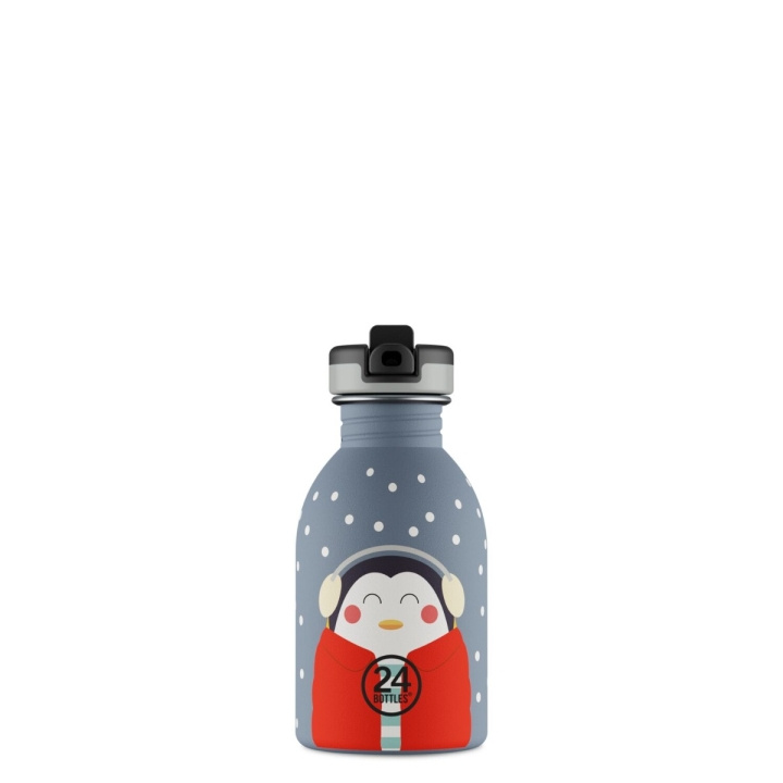 24Bottles Urban - Happy Penguin - 250 ml i gruppen SPORT, FRITID & HOBBY / Friluftsliv / Termoser og flasker hos TP E-commerce Nordic AB (D21873)