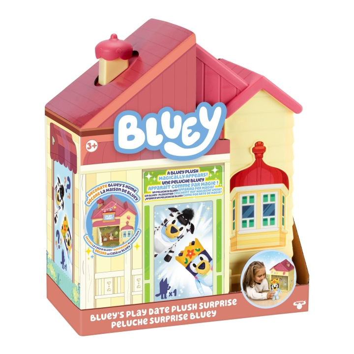 Bluey Bluey\'s Play Date Plush Surprise (90319) i gruppen LEKER, BARN OG BABY / Leker / Lekesett hos TP E-commerce Nordic AB (D21896)